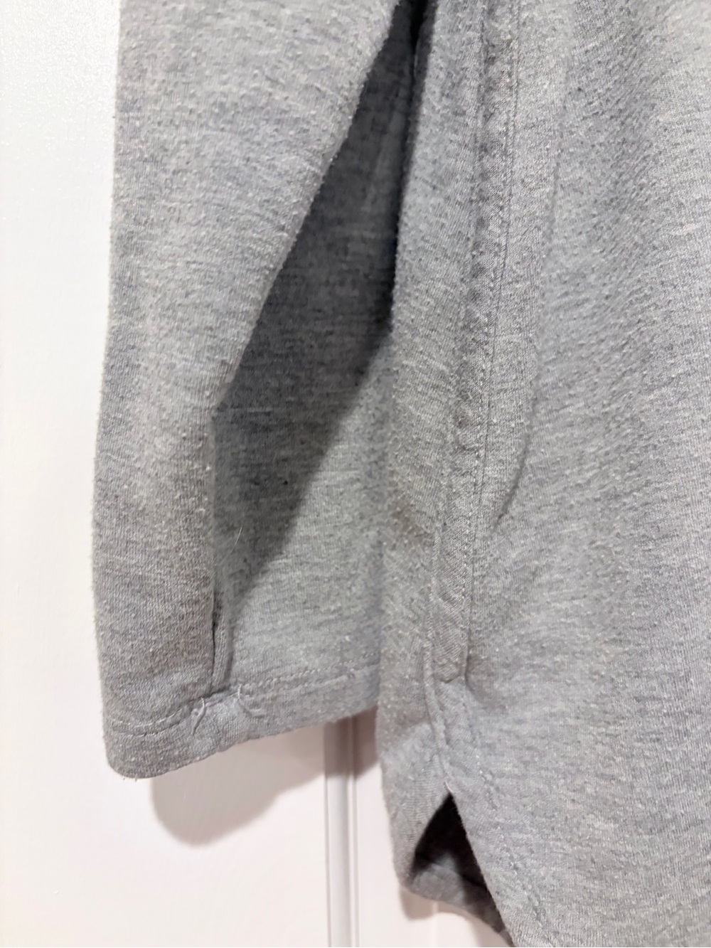 Cable & Gauge Woman Gray Cowl Neck Tunic Top Pockets 1X - Picture 4 of 9